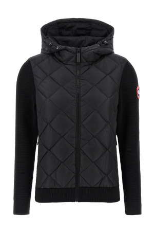 'HyBridge® Quilted Knit' jacket Black