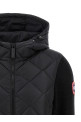 'HyBridge® Quilted Knit' jacket Black