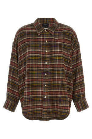 Сорочка у клітинку, коричнева R13 R13WR004R932BRUSTBROWNPLAID
