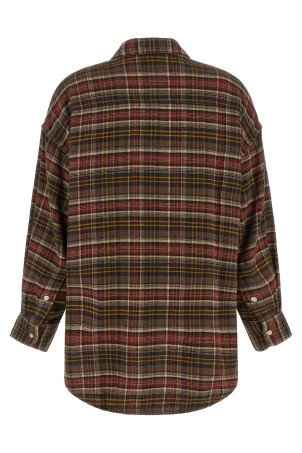 Сорочка у клітинку, коричнева R13 R13WR004R932BRUSTBROWNPLAID
