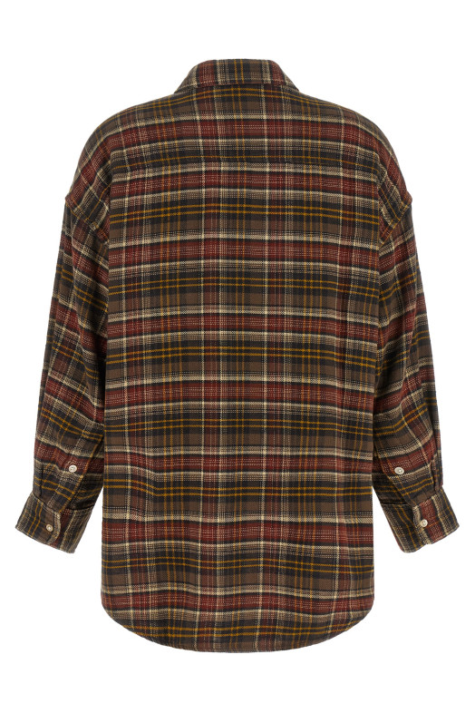Сорочка у клітинку, коричнева R13 R13WR004R932BRUSTBROWNPLAID
