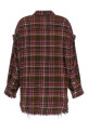 Сорочка з бахромою, різнокольорова R13 R13WR075R931BBROWNPINKPLAID