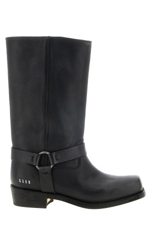 'Biker' boots Black