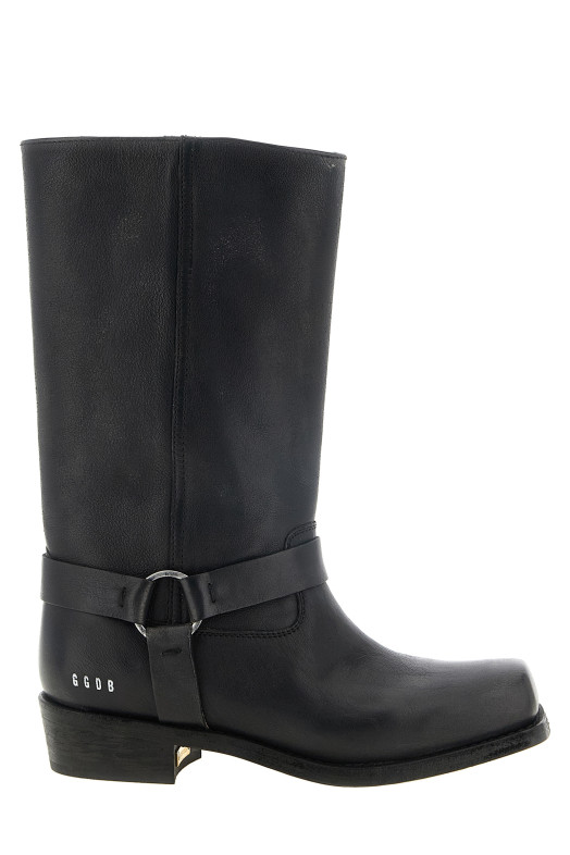 'Biker' boots Black