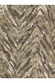 'Dazzling Chevron Embroidery' top Beige