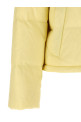 Fur insert down jacket Yellow