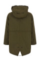 'Iconic Short' parka Green