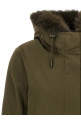 'Iconic Short' parka Green