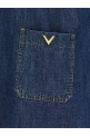 Рубашка Valentino Garavani «VLogo Signature», синяя B3DB03R9YA528