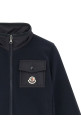 Logo patch sweatshirt Blue