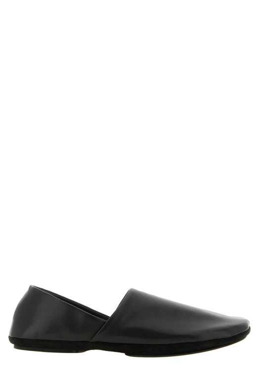 Лоферы Slipper, черные LEMAIRE FO0332LL0023BR490