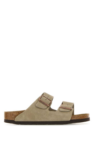 Grey suede Arizona slippers Gray BIRKENSTOCK (051463)