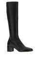 Черные ботинки из наппы PRADA (1W157OF055L68)