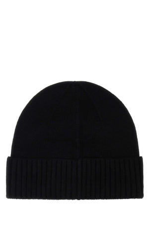 Черная шерстяная шапка-бейсболка POLO RALPH LAUREN (710886137)