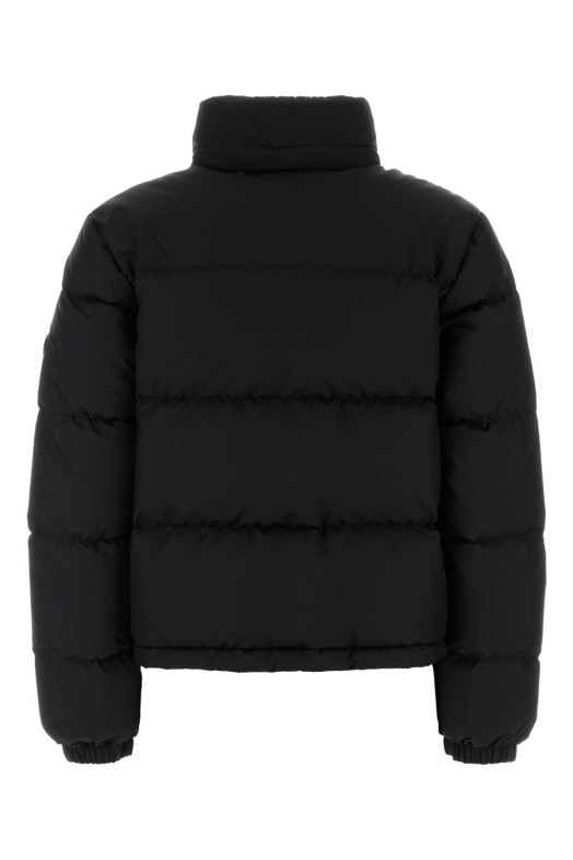 Черная пуховая куртка из полиэстера BURBERRY (8110250)