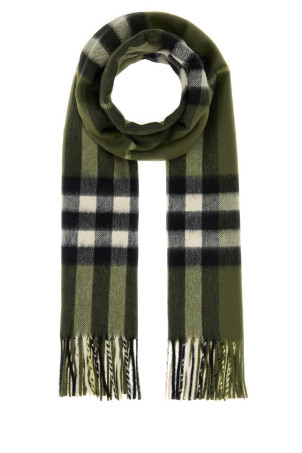 Embroidered cashmere scarf BURBERRY (8112646)