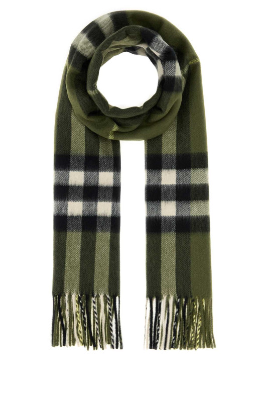 Embroidered cashmere scarf BURBERRY (8112646)