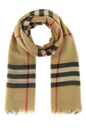Embroidered wool scarf BURBERRY (8122127)