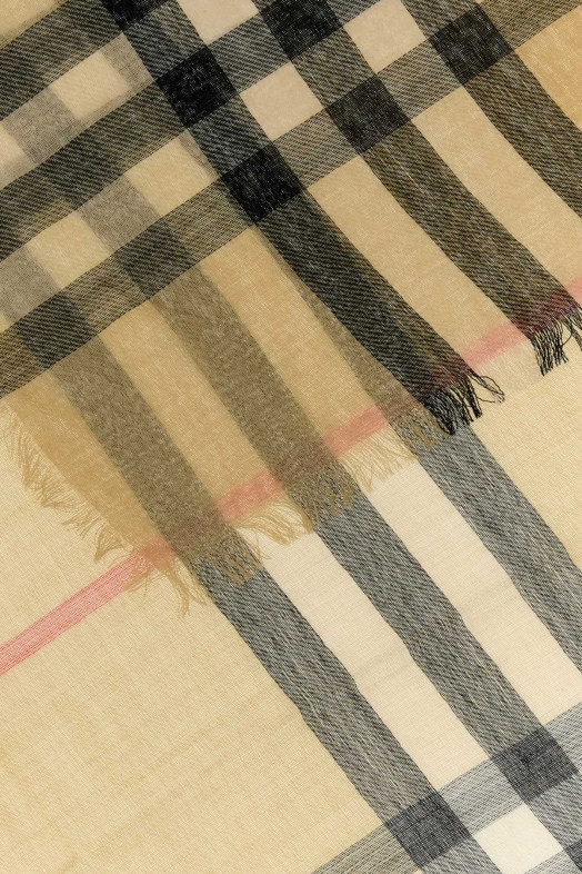 Шарф из шерсти с вышивкой BURBERRY (8122127)