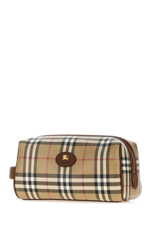 Printed canvas Check beauty case Multicolor BURBERRY (8128246)