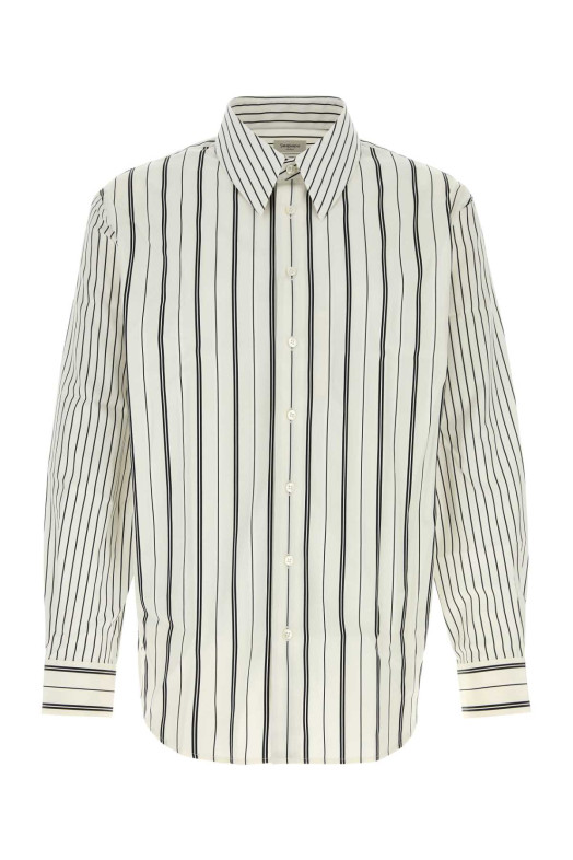 Вишита сорочка з попліну SAINT LAURENT (873465Y2O13)