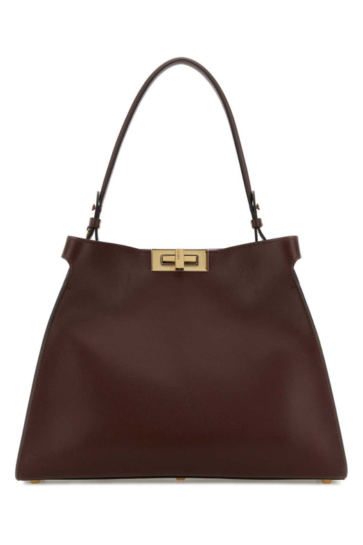 Средняя сумка Fendi Way из бордовой кожи FENDI (8BN368AWPF)