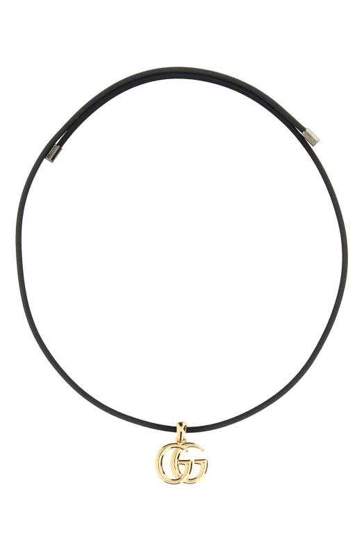 Black fabric necklace GUCCI (A0079WIAAHL)