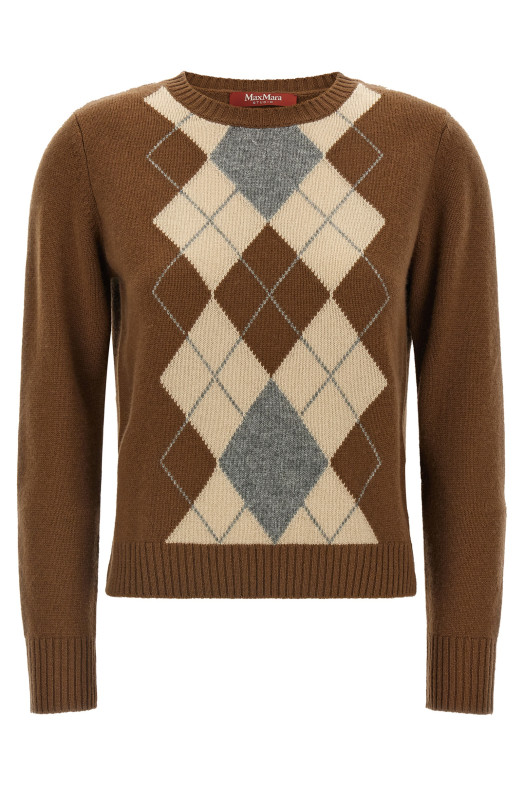 'Faraone' sweater Brown