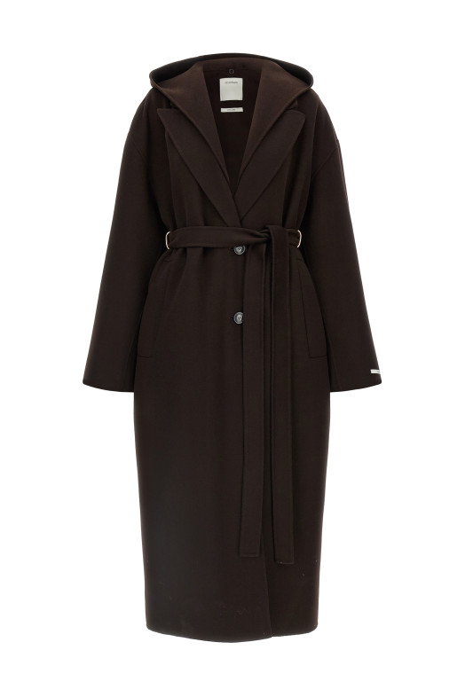'Olmo' coat Brown