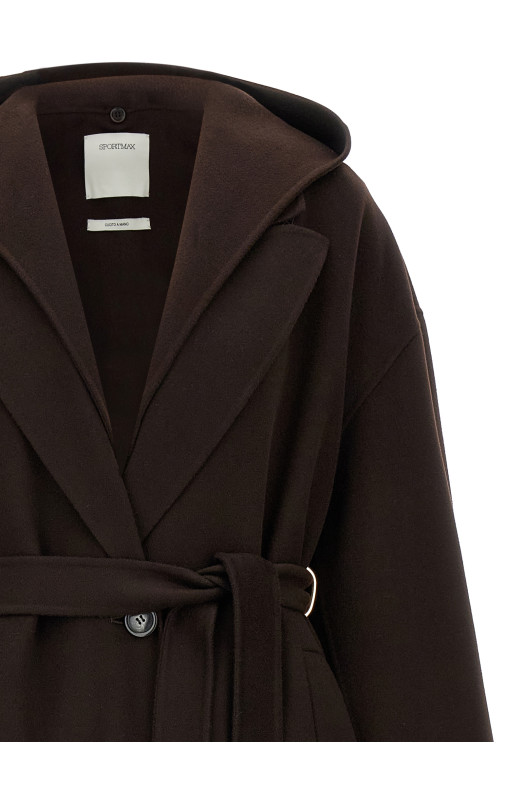 'Olmo' coat Brown