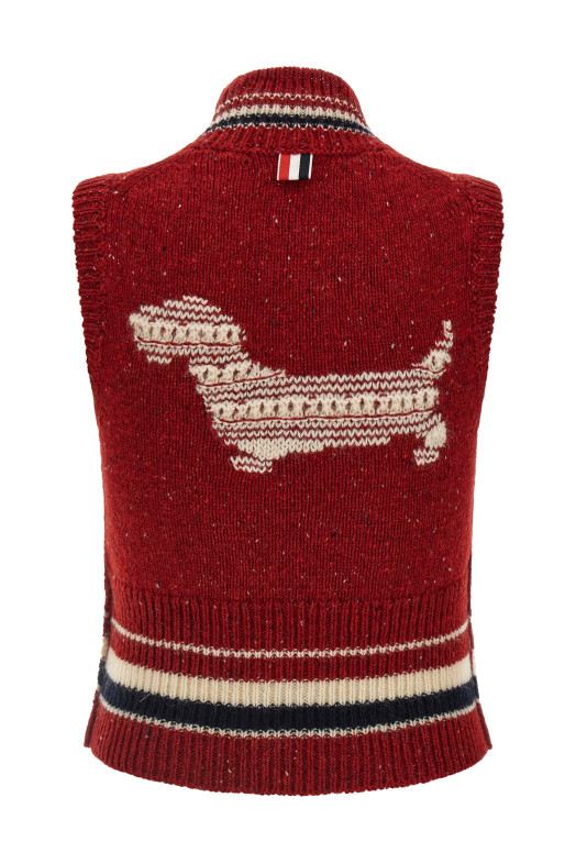 'Hector' vest Red