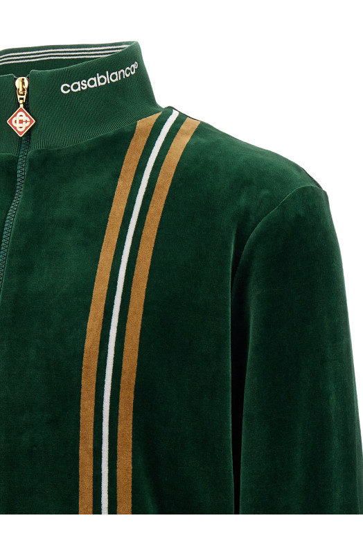 Свитшот «Велюр», зелёный MAW26JTP55401GREENBROWNOFFWHITE