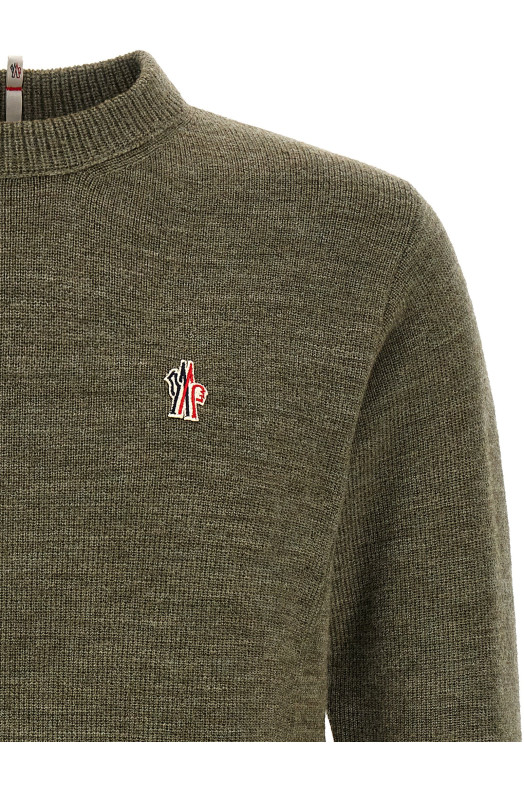 Logo sweater Green
