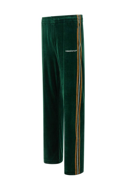 Джоггеры «Велюр», зеленые MAW26JTR39701GREENBROWNOFFWHITE