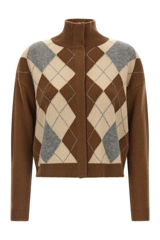 'Pacche' cardigan Brown