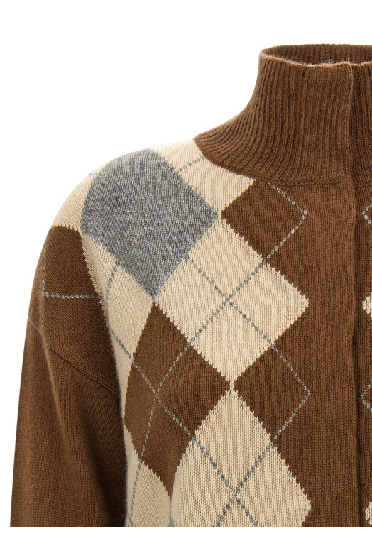 'Pacche' cardigan Brown