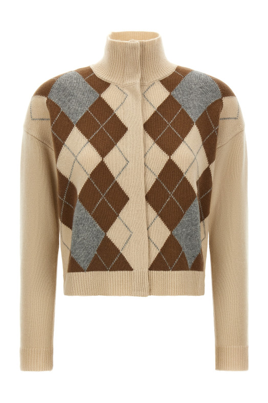 'Pacche' cardigan Beige