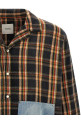 'Plaid Denim' shirt Multicolor