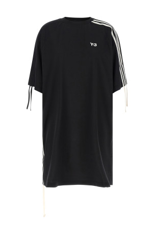 Платье-футболка, чёрное Y3 YAMAMOTO KD1481BLACK