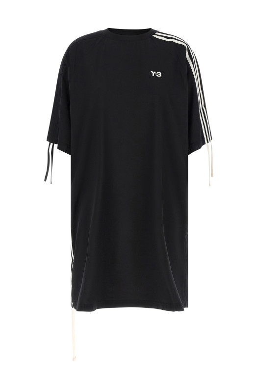 Платье-футболка, чёрное Y3 YAMAMOTO KD1481BLACK