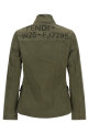 Кінна куртка зеленого кольору FENDI FJ7785AME4F0QQ4
