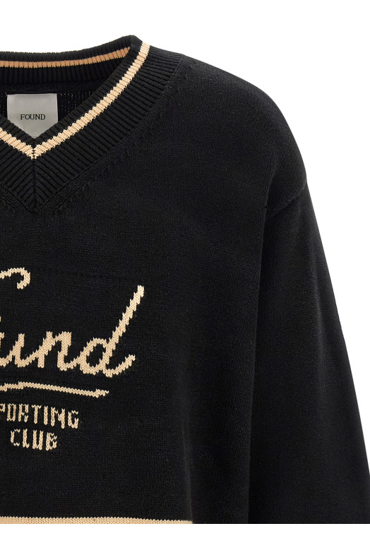 Свитер «Sport Club Varsity», черный FOFW26SW025150015