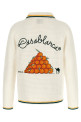 'Pyramide D'Oranges' cardigan White