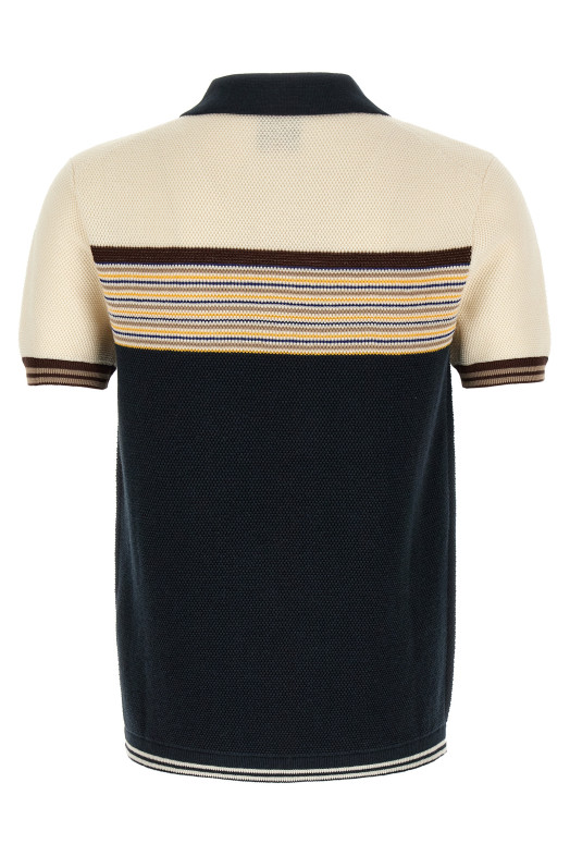 'Café Culture' polo shirt Multicolor