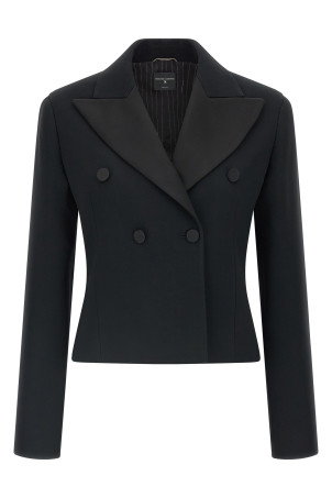 Tuxedo blazer Black