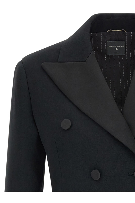 Tuxedo blazer Black