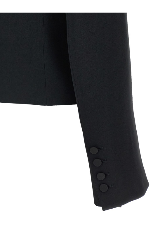 Tuxedo blazer Black