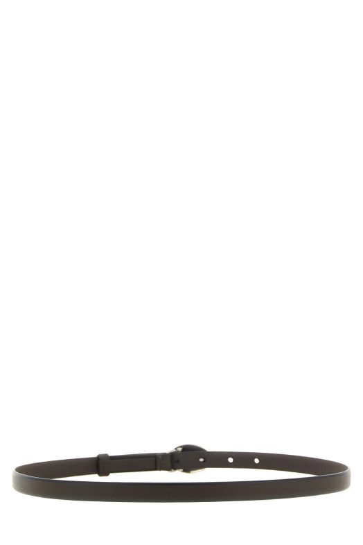Кожаный ремень коричневого цвета PRADA 1CM3112HILF0201