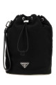 Black Re-Nylon Prada Speedrock clutch Black PRADA (2NE0672DMH)