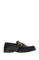 Черные кожаные лоферы MIU MIU (5D740EF0155TZ)